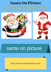 Create  Santa On Picture xmas coverbook