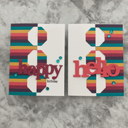 Create a Stunning Switched Strip Handmade Card Using Scrap Cardstock